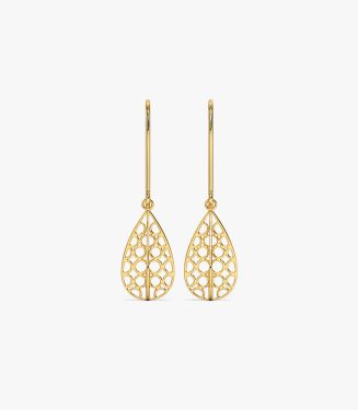 Kisna Hallmarked Gold Earring for Women